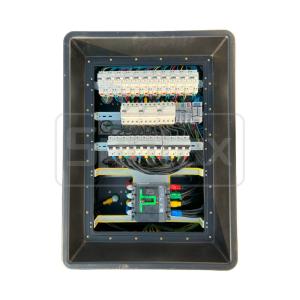 Syntax MD4 Three Phase 250AMP IP67 Waterproof HDPE Power Distribution Box With