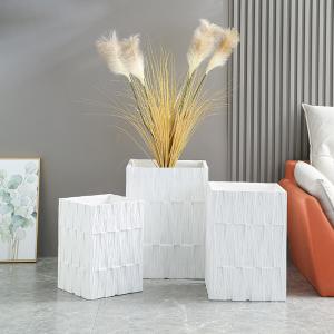 Stunning Garden With Our Durable Fiber Clay Planters D440*390MM