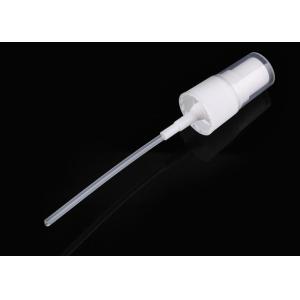 White 24/410 Ribbed Plastic Mist Sprayer Hand Pump