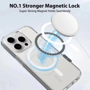 TPU Silicone Shockproof Magnetic Mobile Phone Cases For Iphone 15 14 13 Pro Max