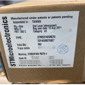 Quality STM32F405RGT6 LQFP64 SMDIntegrated Circuits MCU Controller Microcontrol for sale