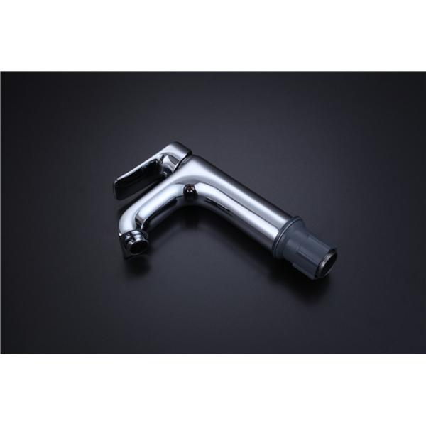 Chrome Brass Cartridge Bathroom Vessel Faucets , Toilet Single Handle Vanity