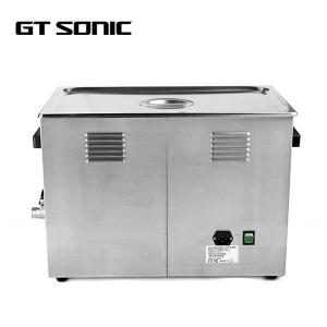 China SUS304 Parts Heated Ultrasonic Cleaner 27L Adjustable Timer AC100V on sale