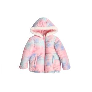 China Stockpapa 100% polyester Baby Girls Hooded Winter Coat on sale