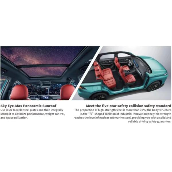 2024 Dongfeng Forthing T5 EVO SUV 1.5T FWD Auto Left Steering Petrol Vehicle with Integral Body Structure and Curb Weight of 1000-2000kg