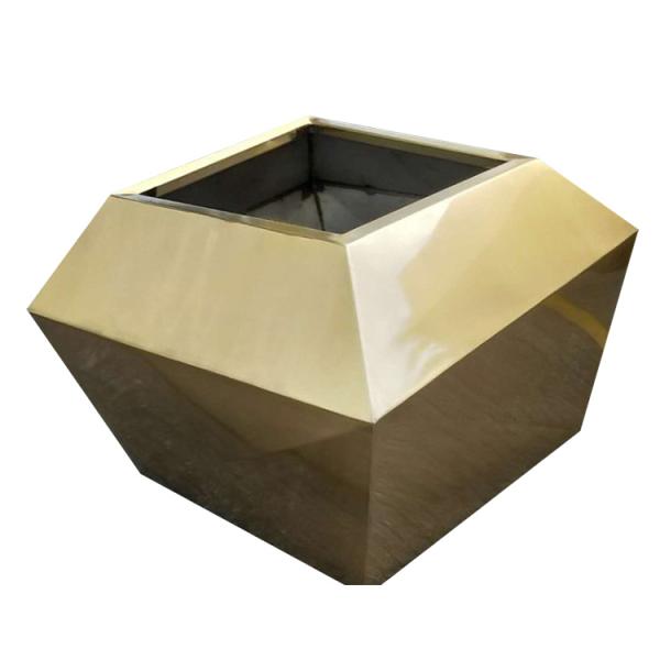 Rectangular outdoor modern large flower pots square planters