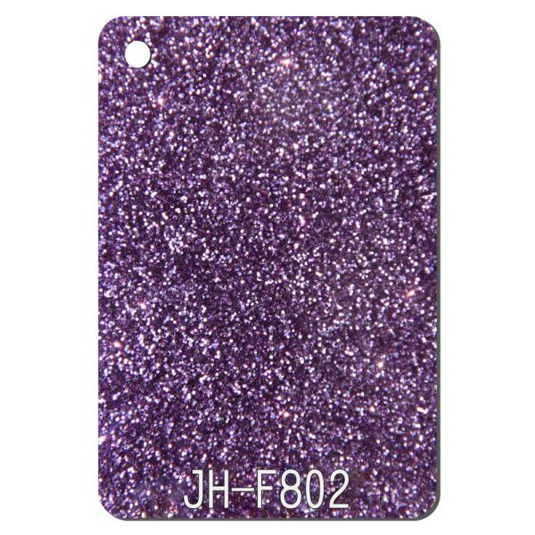 Buy 1/8 Inch Purple Glitter Acrylic Sheets Panel Board Household Decor at wholesale prices