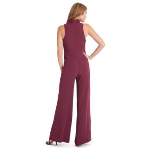 Women Jumpsuits And Rompers , Chiffon Sleeveless Trousers / Pants