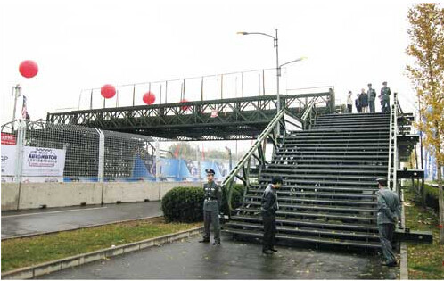 Bailey Pedestrian Bridge,pre engineered pedestrian bridges， Footway bridge,