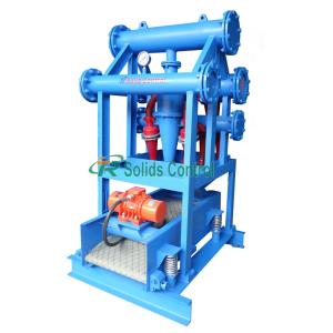 Quality 4&quot; Cyclones Oilfield Drilling Solids Control Mud Cleaner for sale