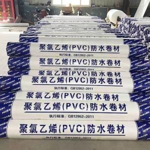 20m Length White Pvc Roofing For Professional Pvc Sheet Membrane 1m/2m Width