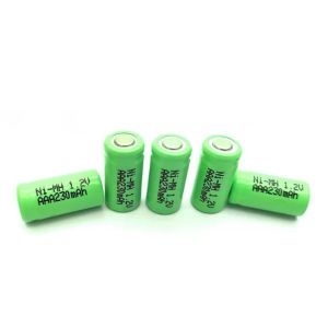 1/2AAA 230mAh 1.2 V NIMH Rechargeable Batteries For Walkie Talkie Intercom