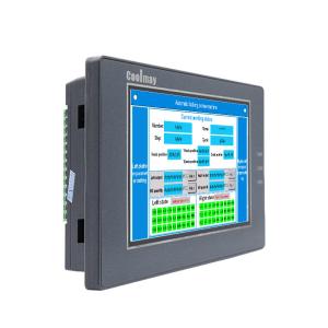 Quality Industrial Automation PLC Touch Panel 5&quot; TFT EX3G 151*96*36mm PLC HMI All In One for sale