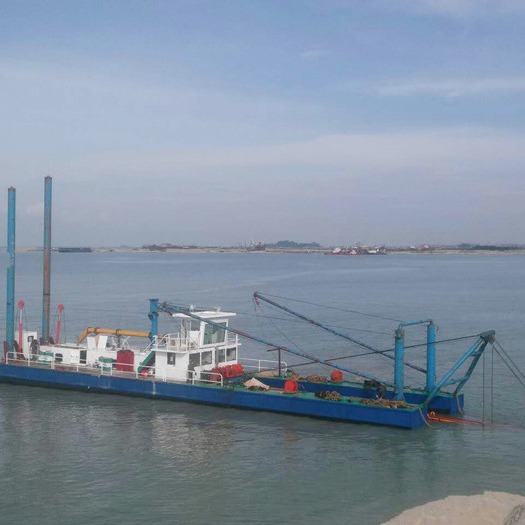 2200 M3/H Cutterhead Suction Dredge 14.5m Spud Sand Mining Dredge