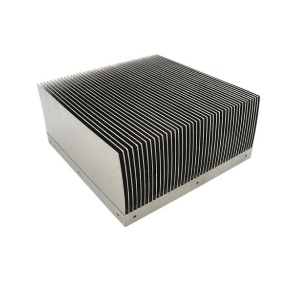 Buy Industrial Skived Fin Heat Sink Manufacturing High Thermal Conductivity CE at wholesale prices