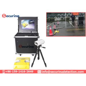 IP68 Waterproof Mobile Under Vehicle Screening System UVSS Camera With ALPR