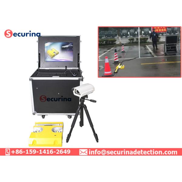 IP68 Waterproof Mobile Under Vehicle Screening System UVSS Camera With ALPR