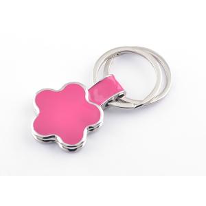 Customized Shape Engraved Metal Keychains Zinc Alloy Die Casting Process