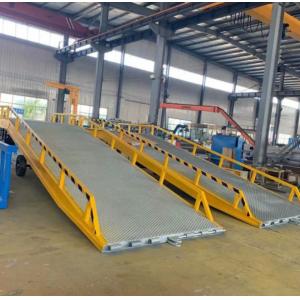 Hydraulic Loading Dock Leveler High Strength Steel Warehouse Logistics
