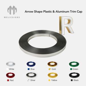 SGS Polycarbonate Aluminum Plastic Trim Cap For Building Advertising