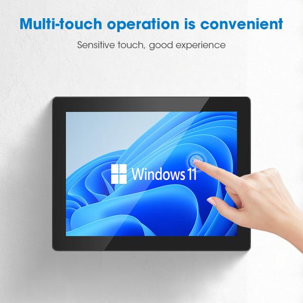 1280*1024 Resolution Touch Panel PC Capacitive Touch Screen 350 Nits Brightness