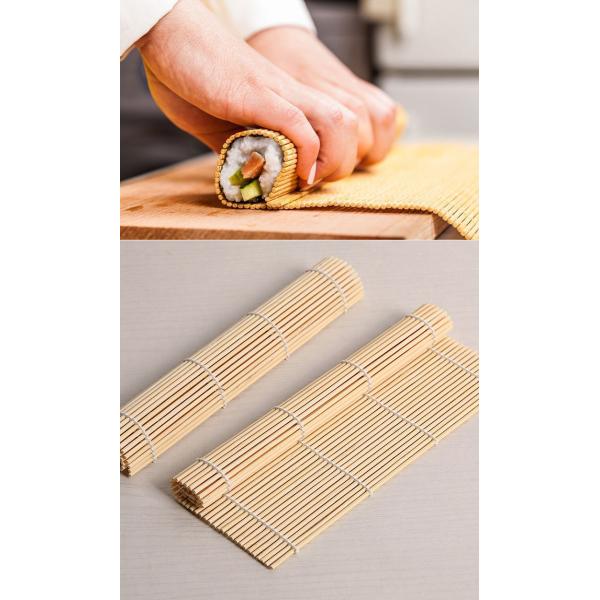 25*10*5cm Beginners Bamboo Sushi Making Kit All In One Household Kitchen Tools