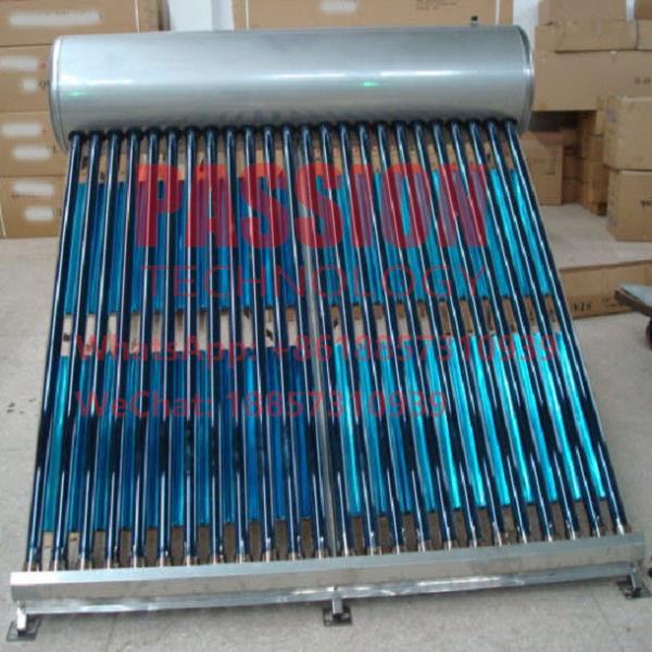 58x1800mm Vacuum Tube 500L Solar Water Heater Non Pressure Glass Pipe Collector
