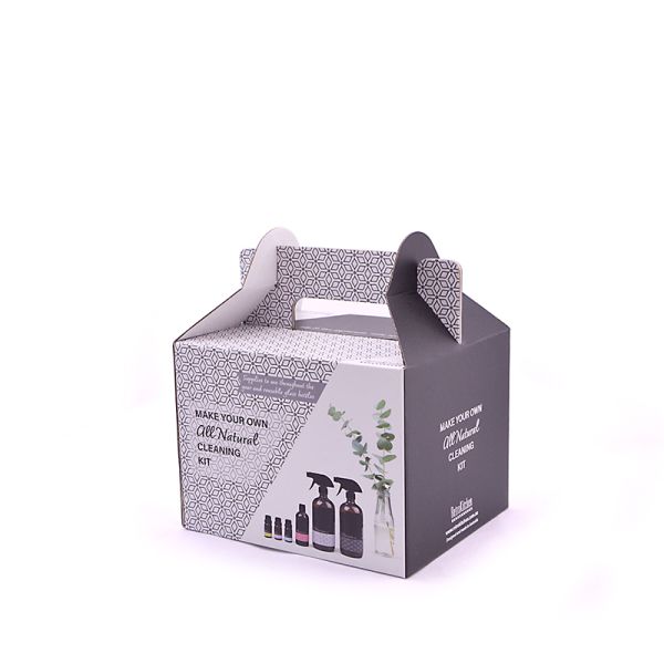 Custom Printed Gable Packaging Box | Corrugated Cardboard Box for cosmetic packaging