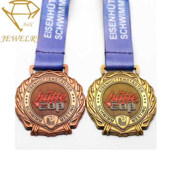 Buy Club School Memorial Medals Custom Metal Trophies at wholesale prices