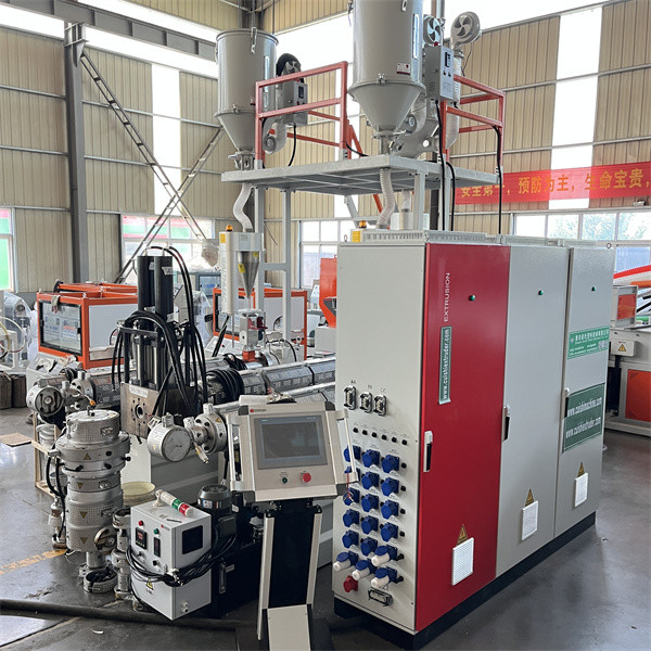 Buy 5kw-100kw PLC Control Automatic Plastic Pipe Extrusion Line at wholesale prices