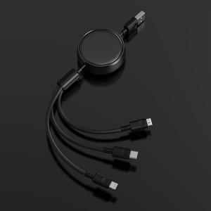 Retractable Multiple OD 3.5mm Universal Charging Cables Custom Logo