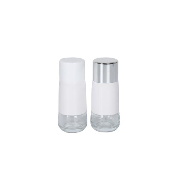 Buy Special Shape 50ml Cosmetic Pump Bottle / Airless Foundation Bottle at wholesale prices