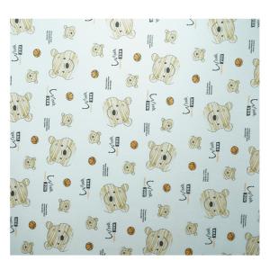 Custom Printed 70g-90gsm Polyester Mattress Fabric Good Light Resistance