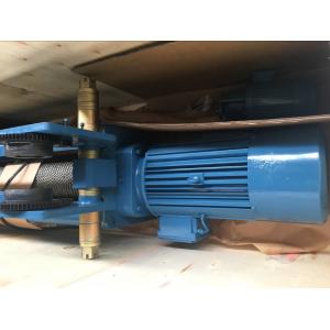 Foot Mounted 2/1 4/1 Rope Hoist With Electromagnetic Brake