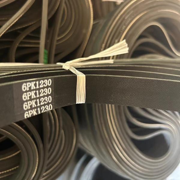 Buy Auto 6PK Customizable EPDM Engine Ribbed Belt OEM Support Rubber Fan Belt Automotive Use Car Drive PK V-Belt Sizes at wholesale prices