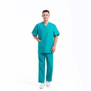 Hospital Private Label Scrubs Uniforms Medical Scrubs Uniformes Wholesale Short