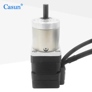 NEMA 14 Gear Box Stepping Motor With Encoder 0.18N.M 1.0A For PLC