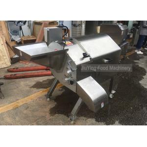 Size 18 / 20mm Commercial Potato Dicer Machine With 3D Cutting Effect