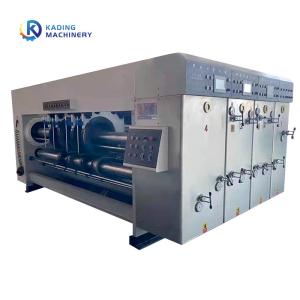 Quality High Accuracy Corrugated Carton Box Printing Machine With PLC Control for sale