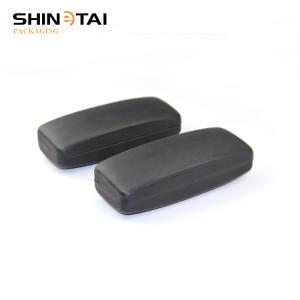 Manufacture PU Leather Sunglass Case Optical Metal Hard Case Spectacle Iron Case