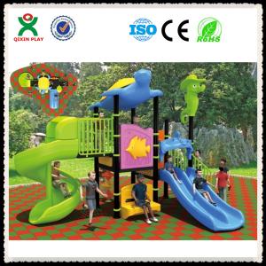 China LLDPE Plastic backyard playground equipment,backyard playgrounds,backyard QX-052C on sale