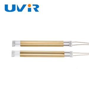 1kW Medium Wave Infrared Lamp 230V Gold Coated Quartz Heater