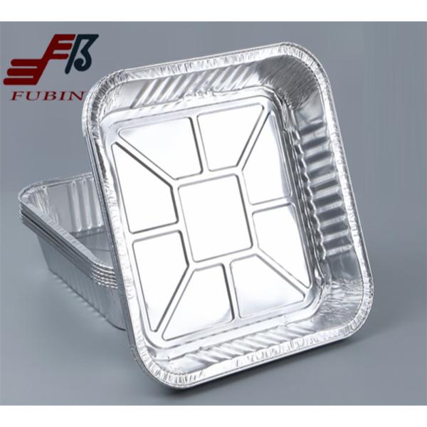 1400ml Square Foil Trays