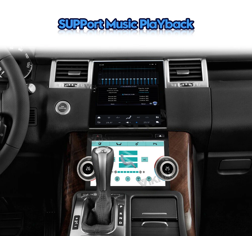 Viknav Car Radio For Range Rover Sport L320 ( 2011 2012 2013) 10.4'' Android Carplay GPS Navigation Multimedia Stereo