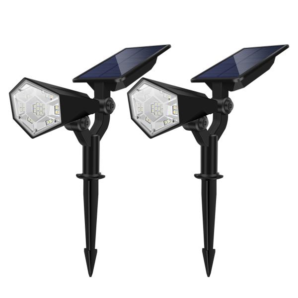 Buy SMD2835 500lm Solar Powered Spot Light , 2200mAh Solar Yard Spotlights at wholesale prices