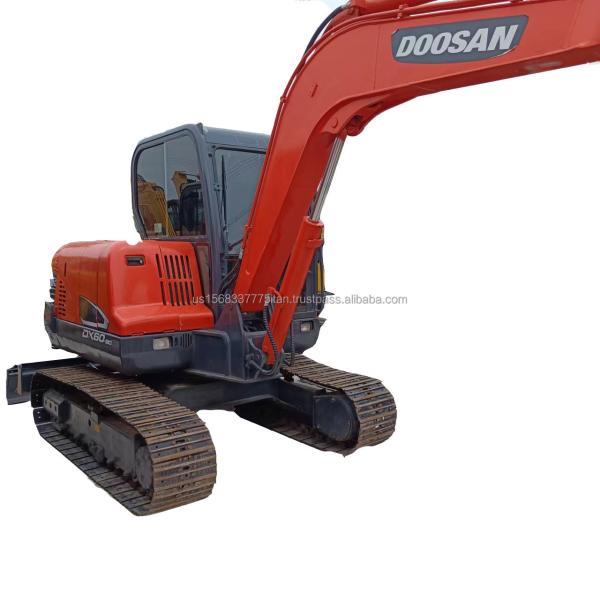 DOOSAN DX60 Excavator with 0.21M³ Bucket Capacity in 's Hydraulic Construction
