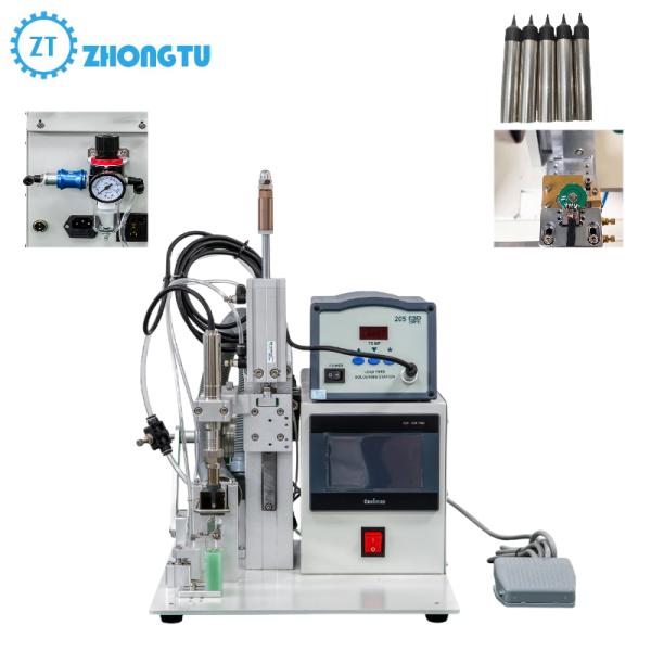 Buy Semi- Automatic Soldering Machine With Automatic Universal Desktop Welding Robot at wholesale prices