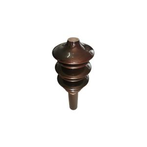 Customerized Brown 10NF250 Porcelain Power Line Insulators