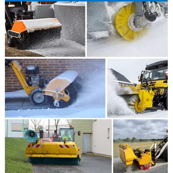 Poly Wafer Brush Segments Road Street Sweeping Brush