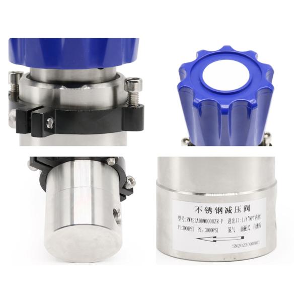 Buy Enhance Performance Back Pressure Regulating Valve With 3000psi at wholesale prices